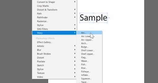How to Curve Text in Illustrator