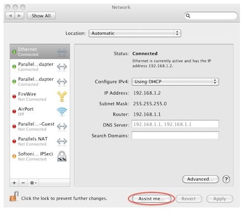 Ethernet Connected but No internet