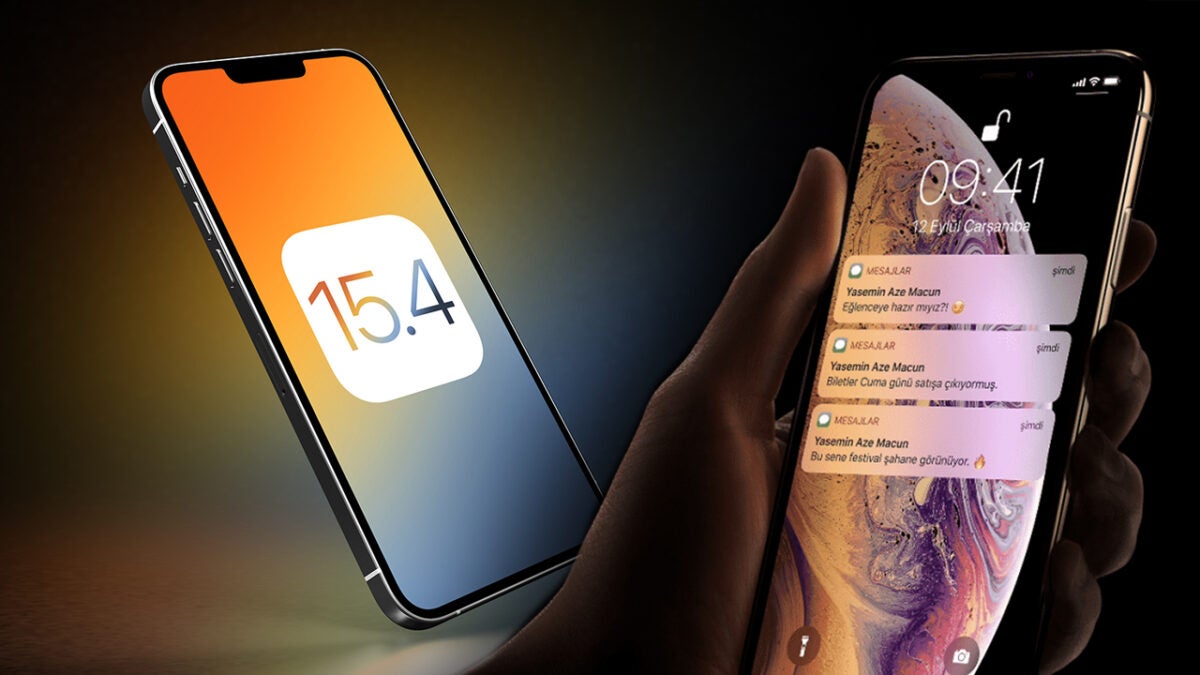 iOS 15.4 lets you unlock your iPhone with a mask