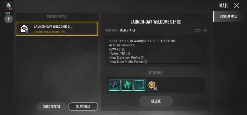 How to get PUBG New State free codes