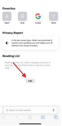 How to set a custom Safari background in iOS 15