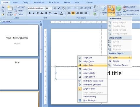 How can I easily get images to align perfectly top to bottom in Microsoft Word?