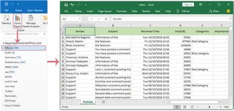 How to export emails in Microsoft Outlook