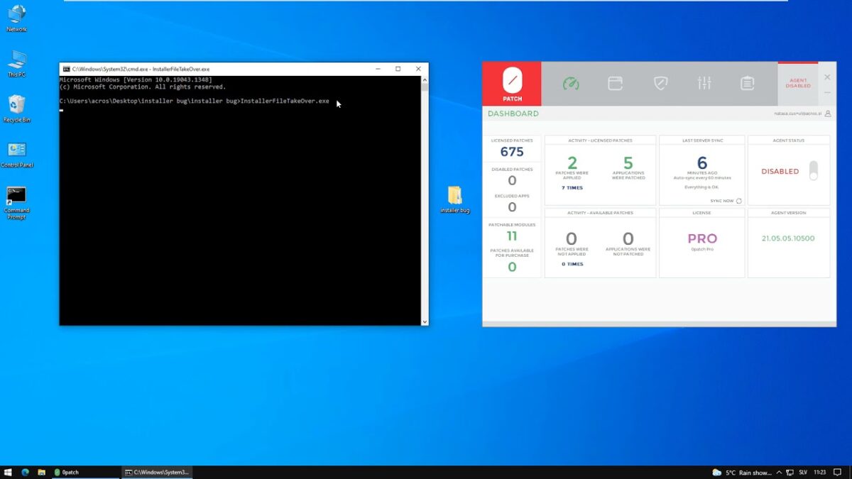 Unofficial fix for Windows 10 Zero-day bug