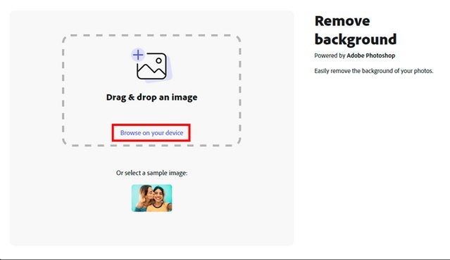 Drag your image into this window