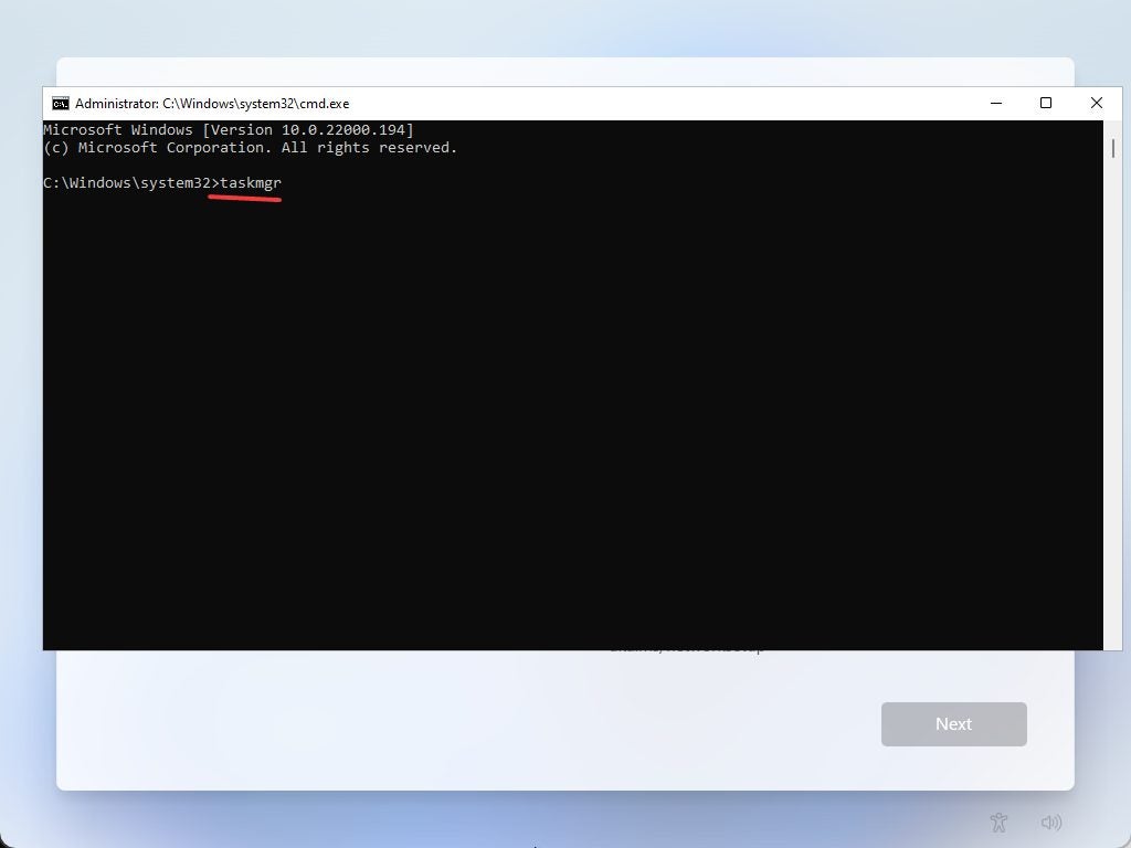 Access the Network Connection Flow process in Task Manager and right click to End Task