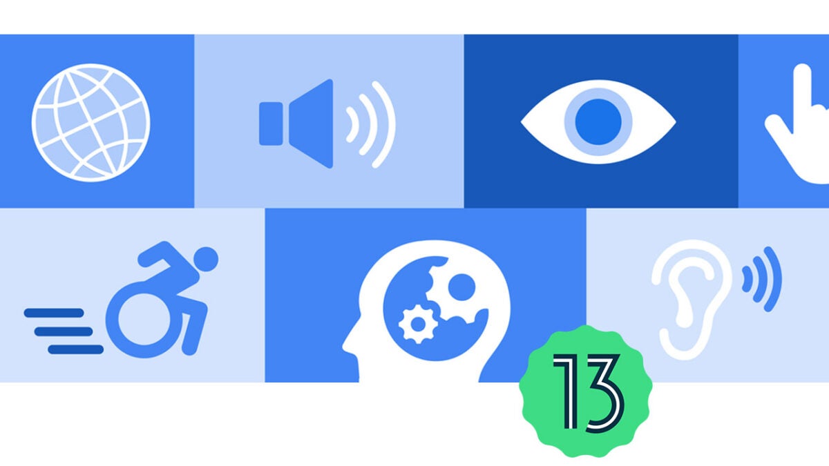 Improved accessibility features of Android 13