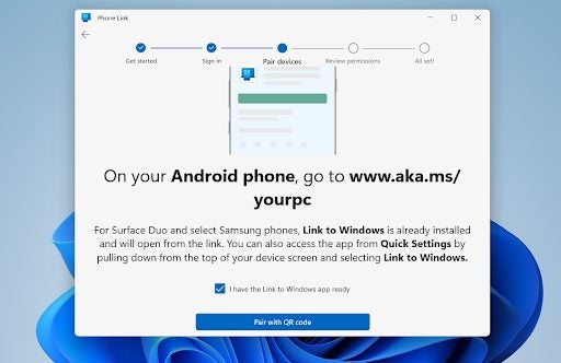 How to connect your phone to Windows 11 with Phone Link