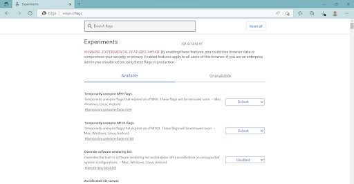 How to disable video autoplay in Microsoft Edge