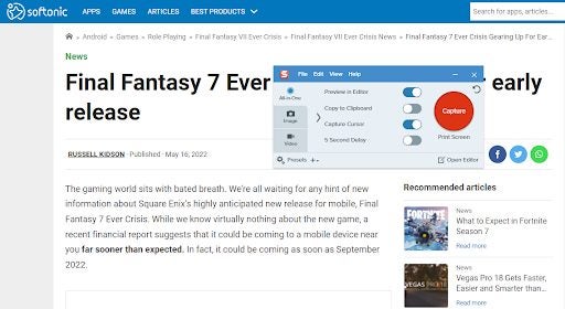How to use Snagit to capture your screen