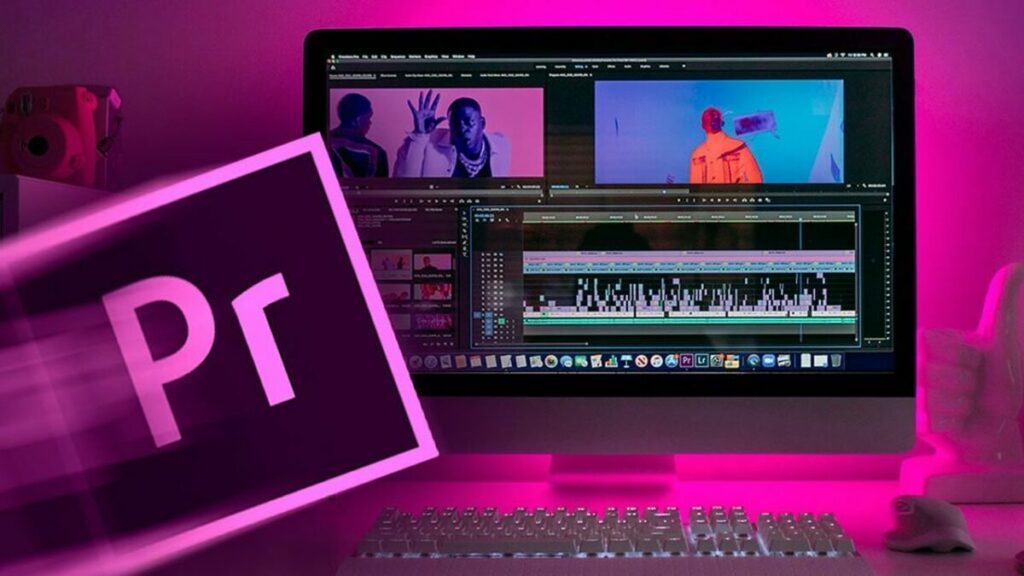 Adobe Premiere Pro video editing software app