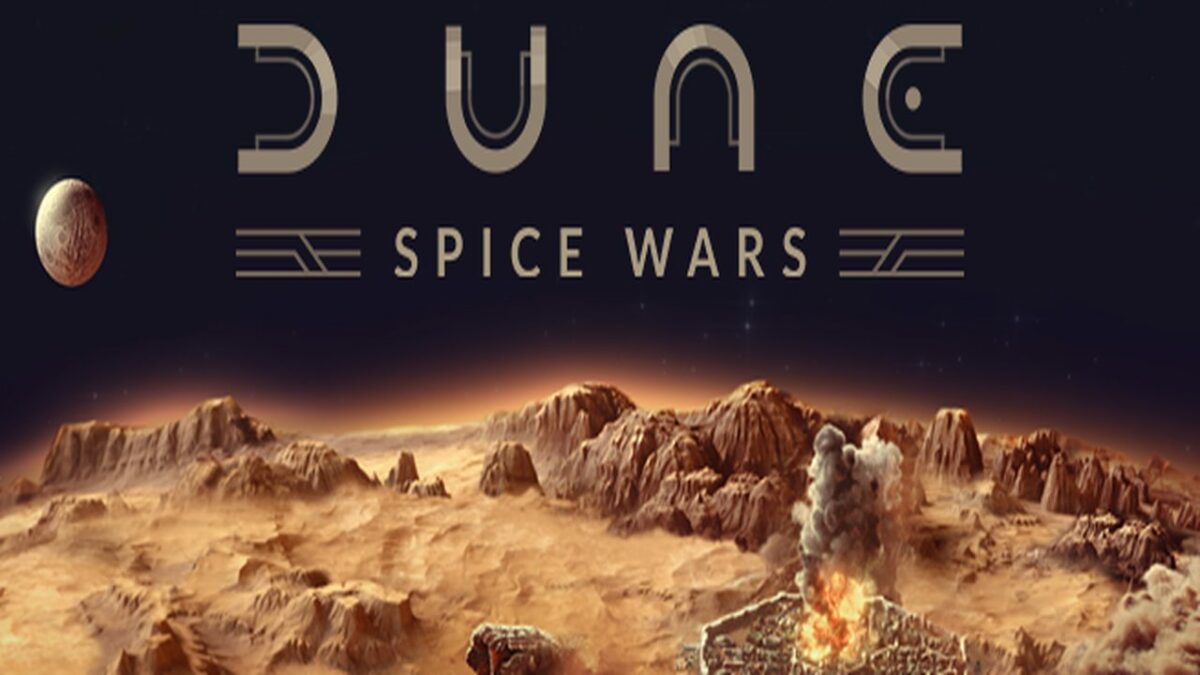 Dune: Spice Wars overlooking planet Arrakis