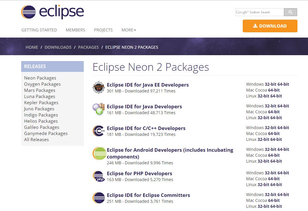 Install Eclipse IDE for Java Developers