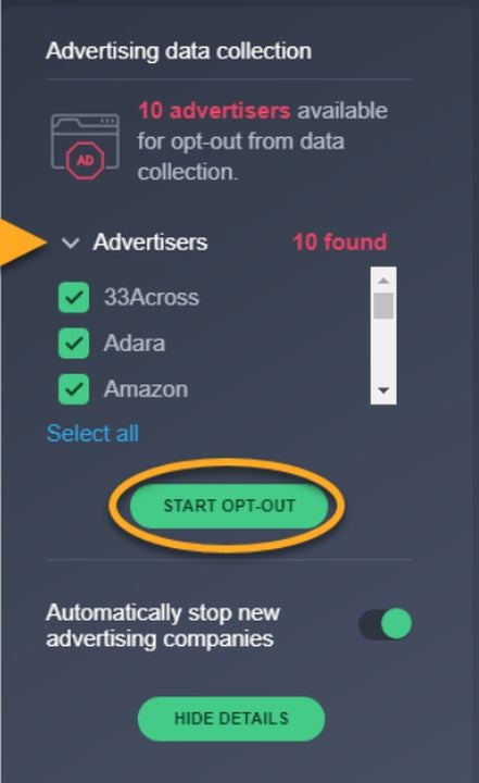 Opt out of advertising to clean up your online experience