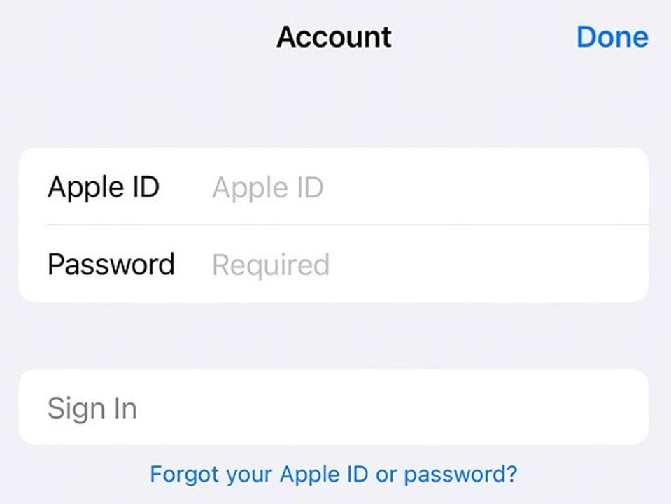 Add new passwords to your account