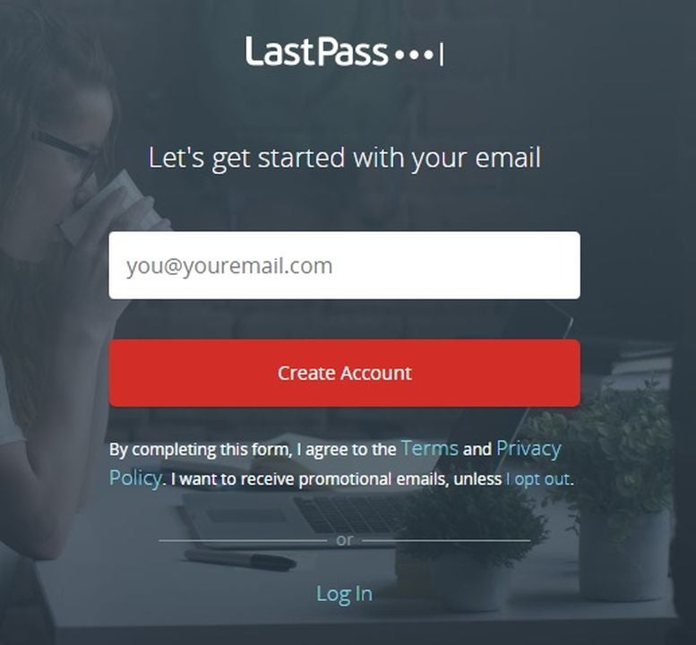 Create an account