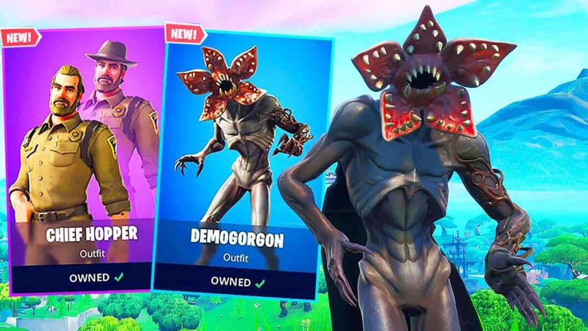 Another Fortnite X Stranger Things collab might be in the works