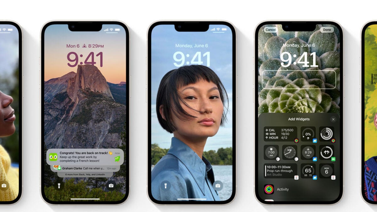 iOS 16 lock screen updates