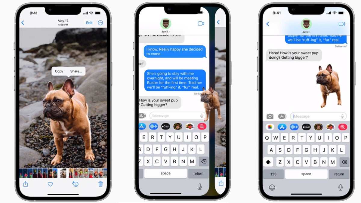 iPhone editing feature