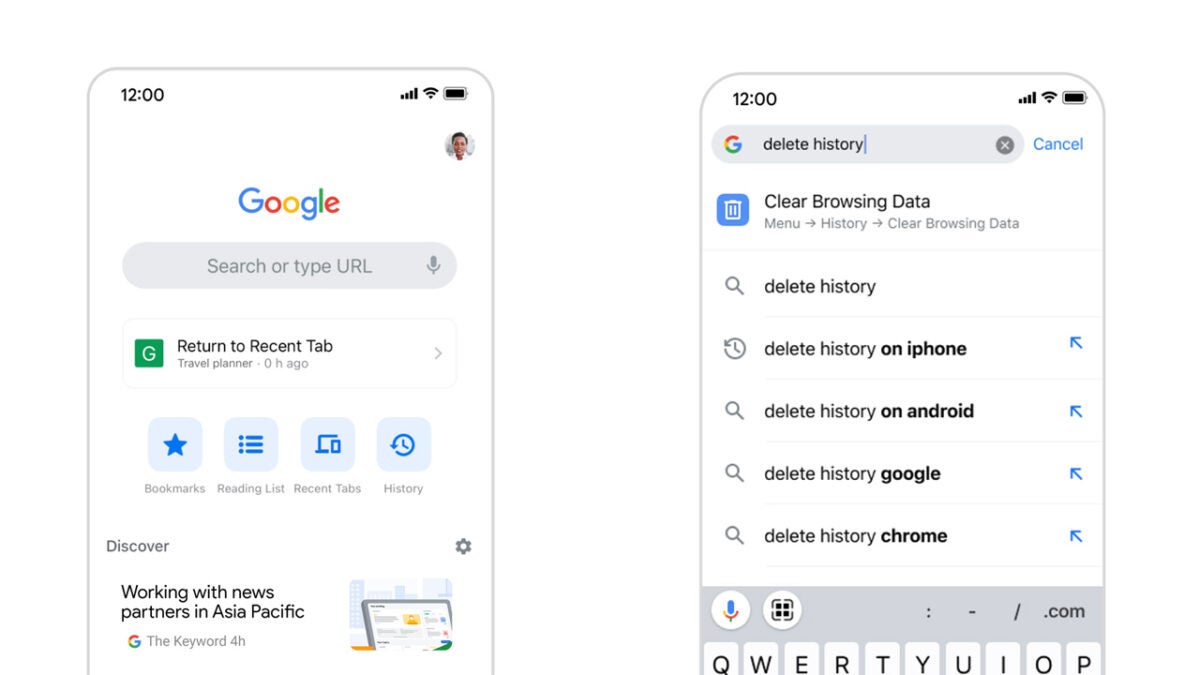 Chrome for iOS getting some tasty new features