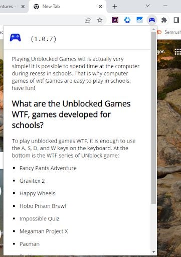 How to enjoy the games from Unblocked Games WTF
