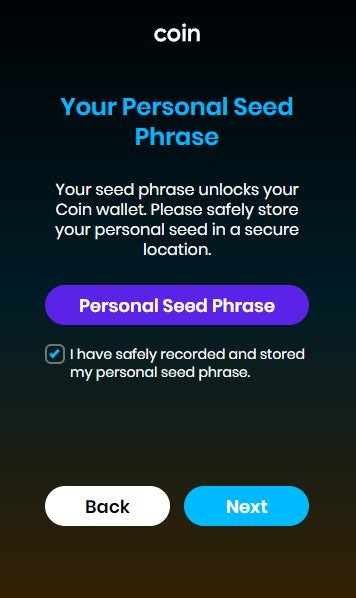 How to use the Coin Wallet Google Chrome extension