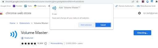 Present the best sound with Volume Master Chrome extension