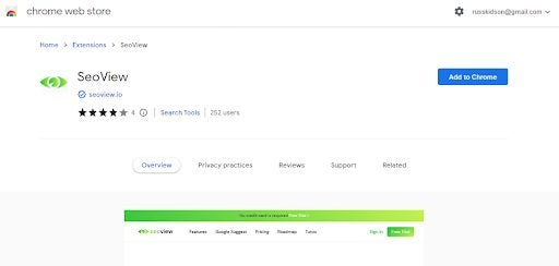 SeoView for Chrome