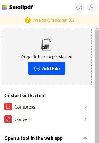 Smallpdf - Edit, Compress and Convert PDF
