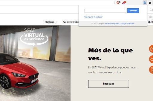 Tips for using Google Translate on Chrome