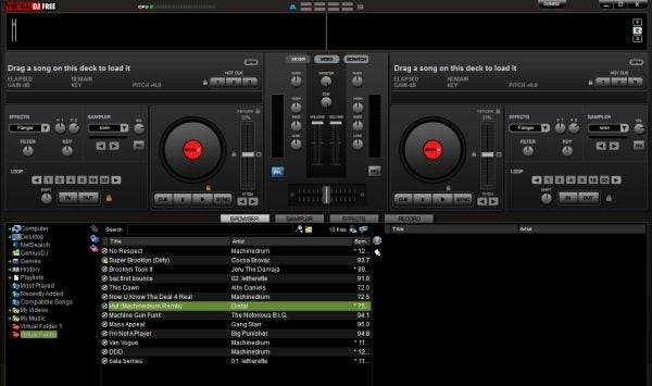 VirtualDJ to start mixing music 8