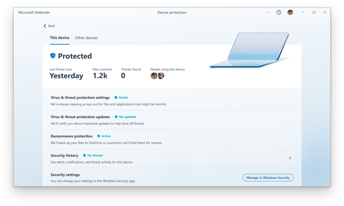 Microsoft Defender for Windows, macOS, Android and iOs