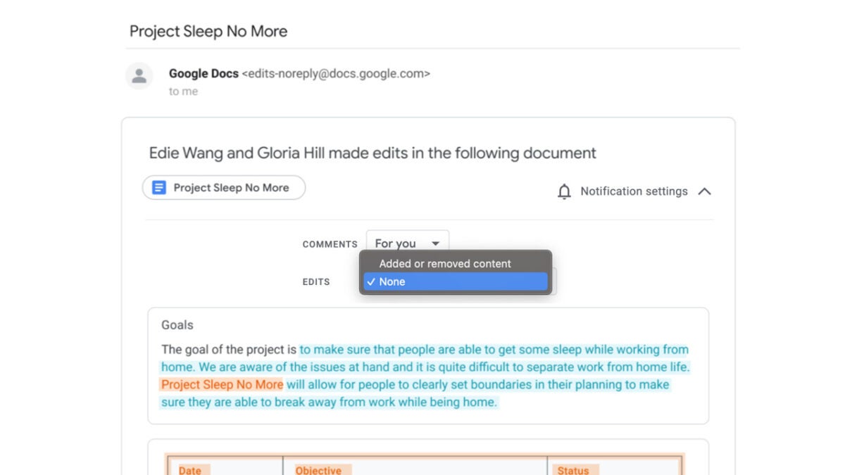 You can finally silence those weird Google Docs notifications