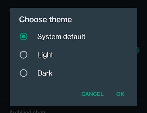 How to Activate Dark Mode in Whatsapp and Facebook Messenger