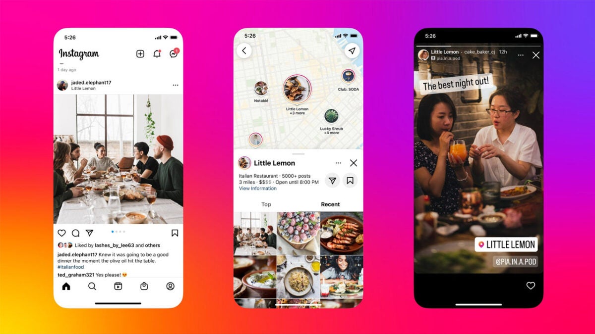 Did Instagram just become Google Maps?