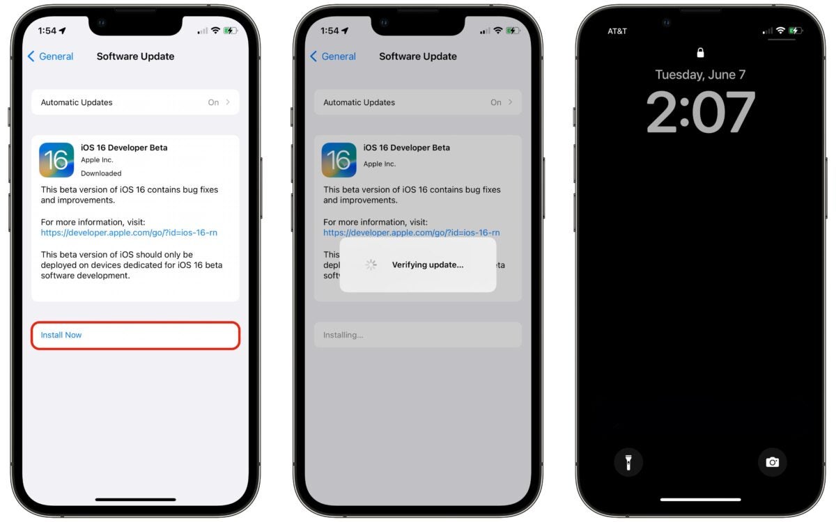 download and install iOS 16 public beta
