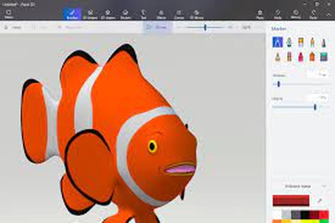 Choose a two-dimensional file that will easily convert into a 3D object