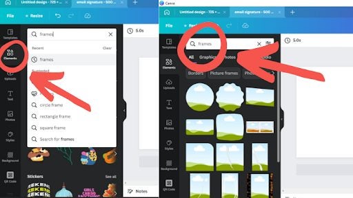Create your own professional email signature design in Canva