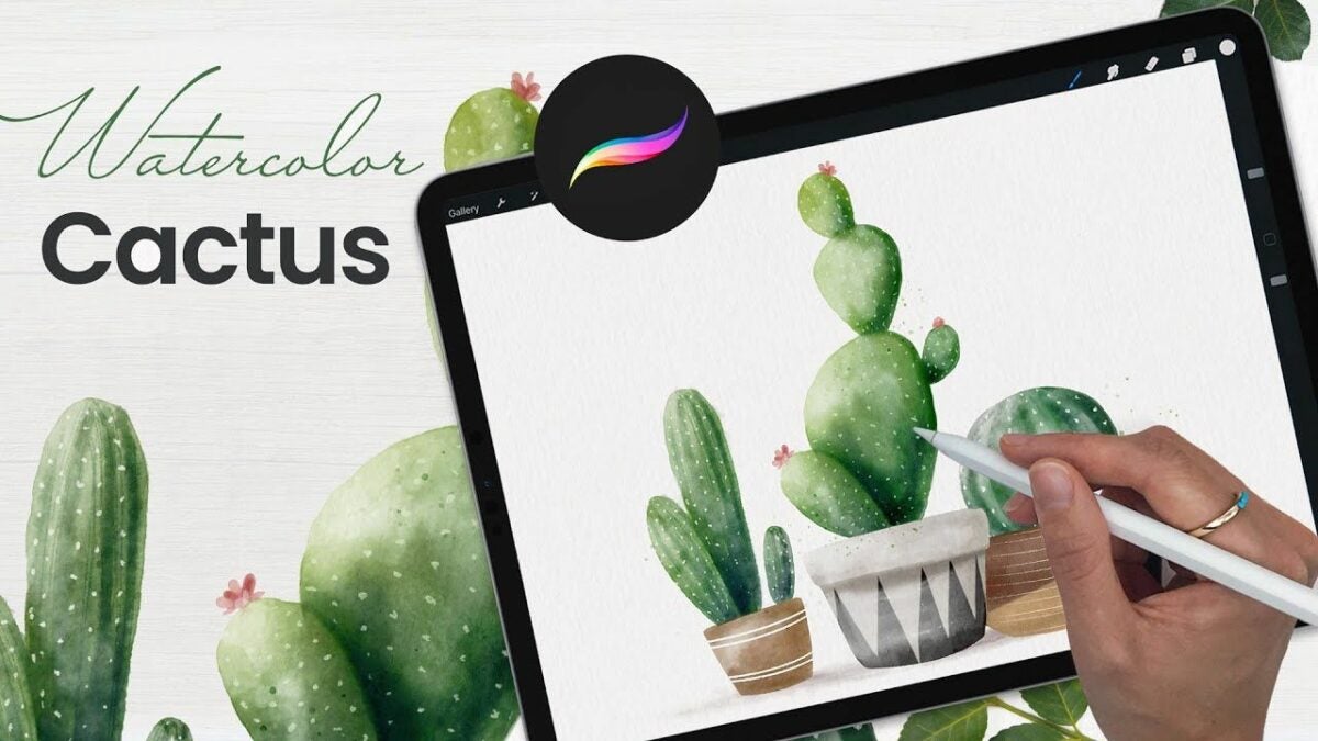 How to paint stunningly realistic watercolors with the Procreate app