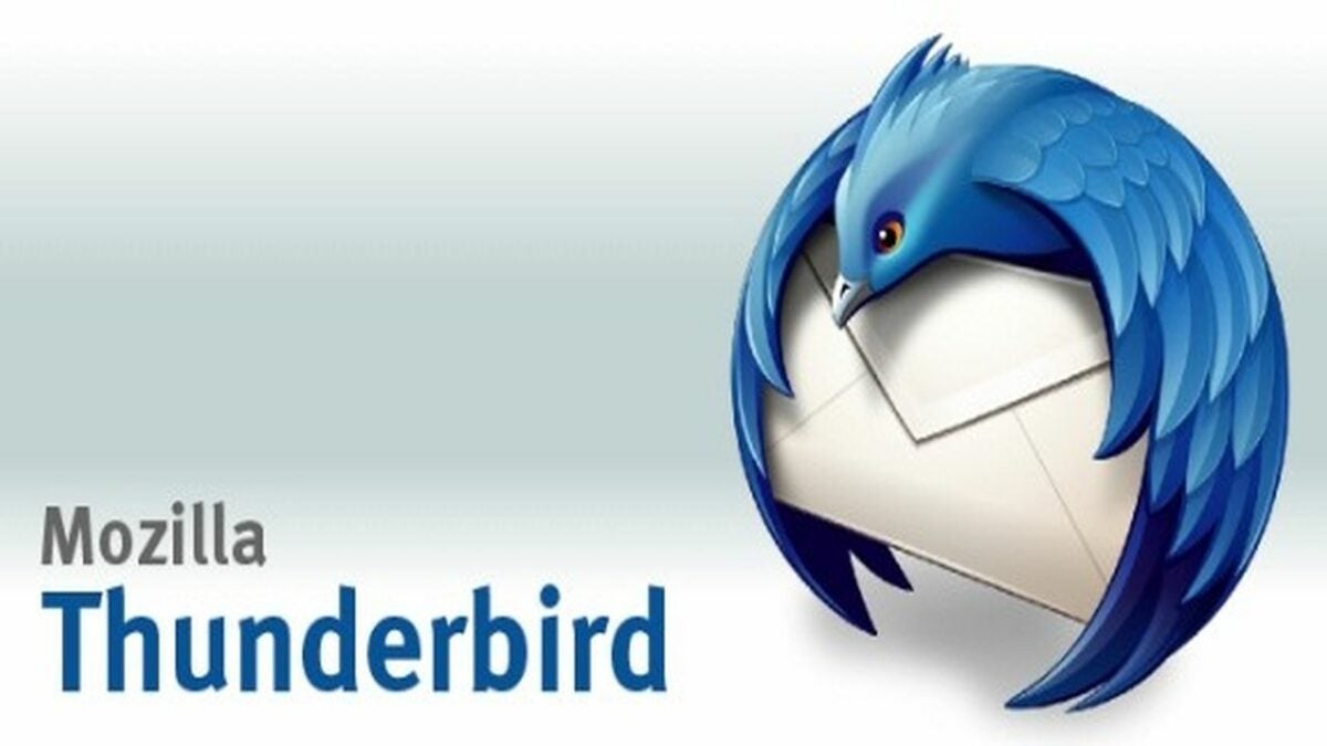Mozilla Thunderbird logo for email
