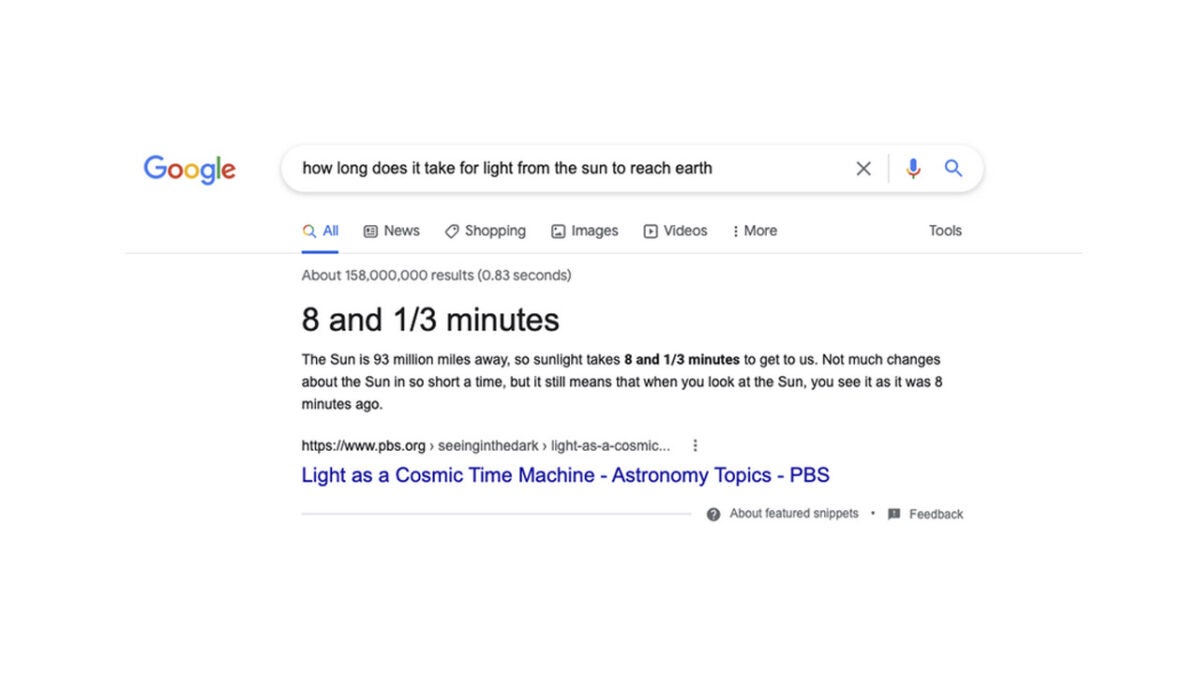 Google trustworthy snippets