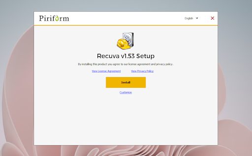 How to recover deleted files With Recuva