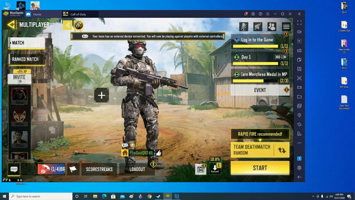 How to stream with BlueStacks