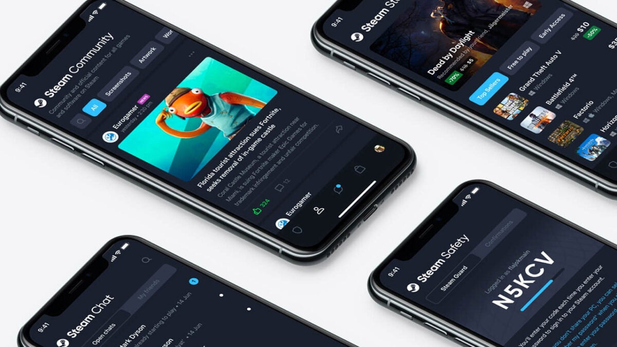 Valve is testing a new Steam app for mobile devices