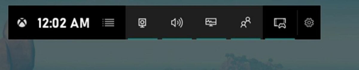 Use the camera icon on this bar to start the screen capture software