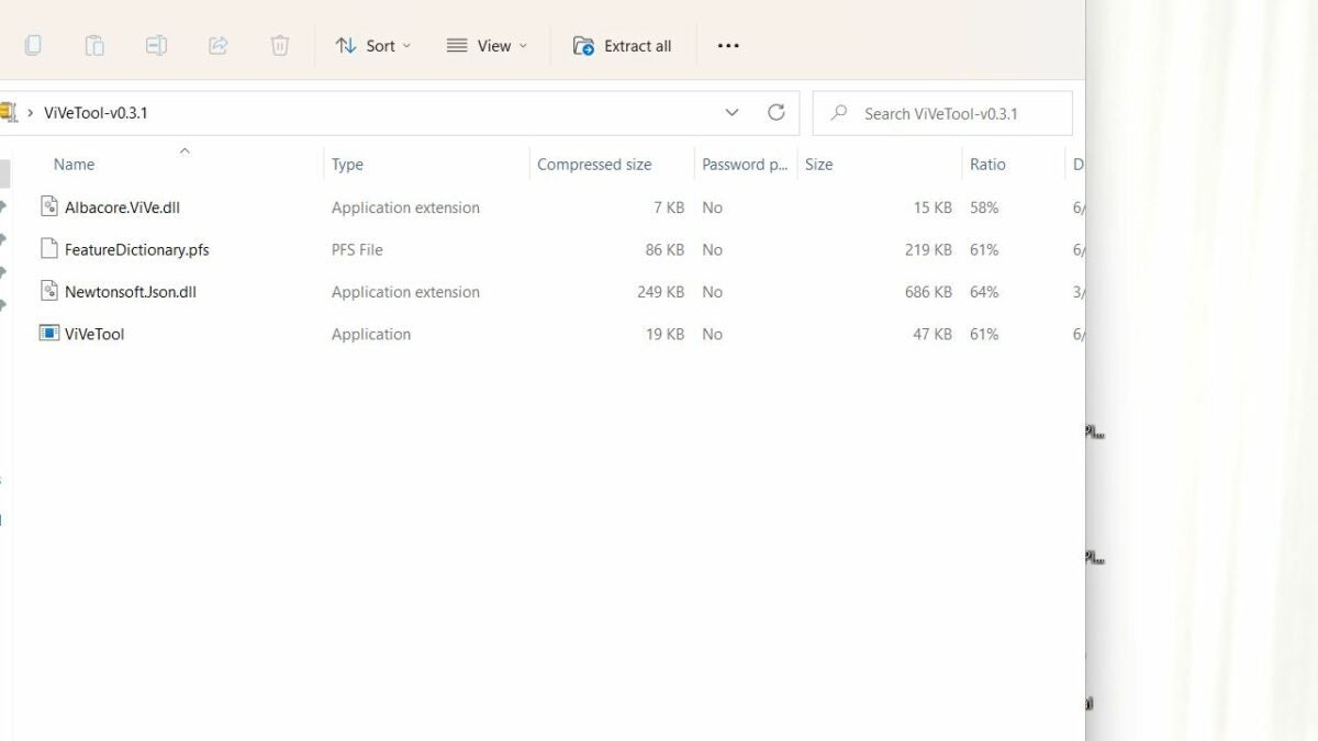 Extract the file and copy the path