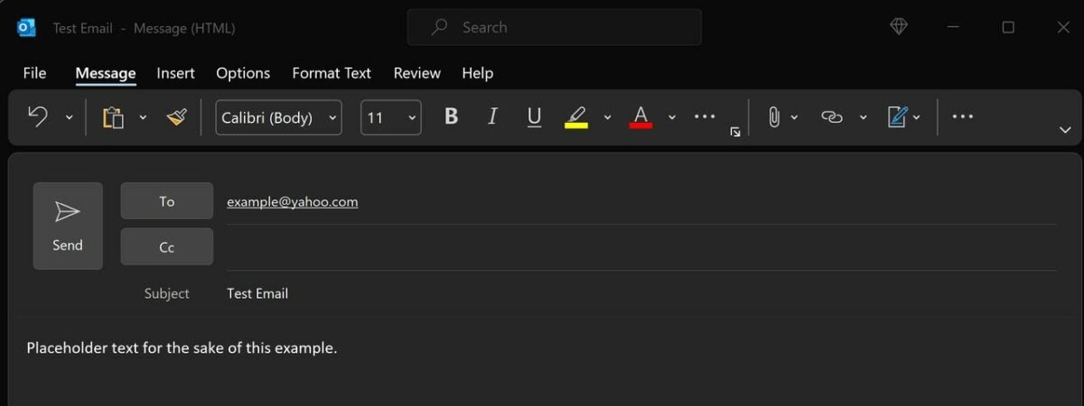 Ensure you are on the messages tab so that the signatures button will appear.