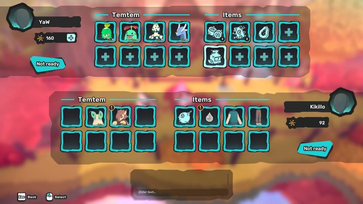 Using Temtem items to enhance your TV gains.