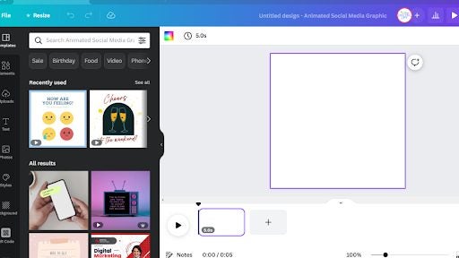 How to make a GIF in Canva