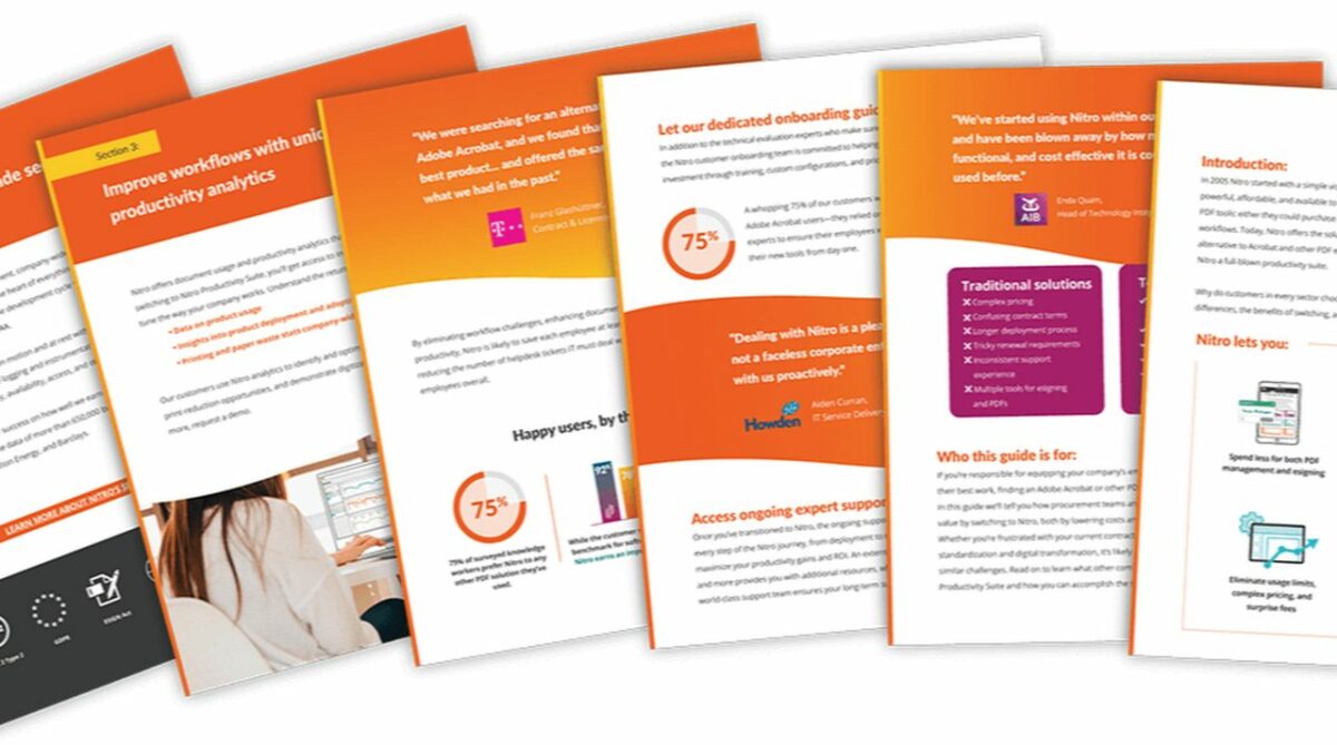 The top 5 uses for Nitro PDF Tool